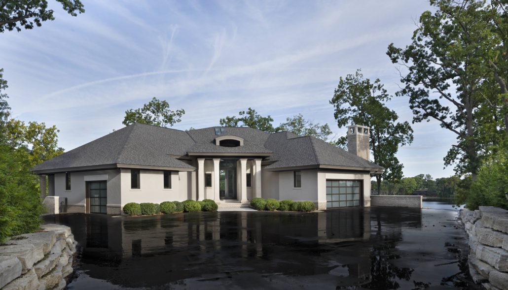 Custom lake house architect Bloomfield Hills, MI